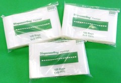 6″x9″ Reloc Zippit Bags 300 4 Mil Thick Heavy Duty Clear Poly Reclosable Bags
