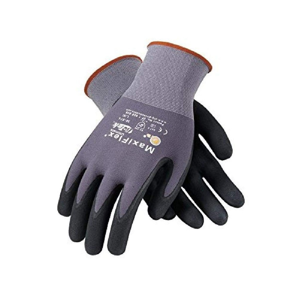 PIP MaxiFlex Ultimate Nitrile Micro-Foam Coated Gloves Large 12 pair (34-874/L)