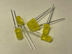 Flashing Blinking LEDs LED 5mm Red Blue Yellow Green QTY 12
