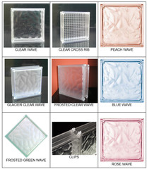 Acrylic Glass Blocks – 6″L x 6″W x 3″H (BOX OF 4 BLOCKS) View Selection