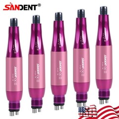Dental 4:1 Hygiene Prophy Handpiece 4Holes Air Motor NoseCone 360°Swivel SANDENT