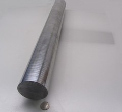 4140/4142 Alloy Steel Rod, 2 3/4″ Diameter +/-.007″ x 2 Ft Length