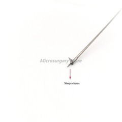 Φ1.6 ( 5 fr ) x 370 mm Semi Rigid Hysteroscopy Foreign Body Biopsy Scissors