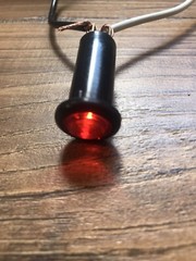 Indicator Panel Light Calterm RED 12VDC 40410 (NEW) Qty-1 Free Same Day Shipping
