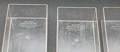 4 Hard Plastic Akro-Mills Replacement Drawers 20-445 Plastic Drawers