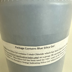 Blue Indicating Silica Gel Beads Moisture Absorbing Desiccant 1 Gallon