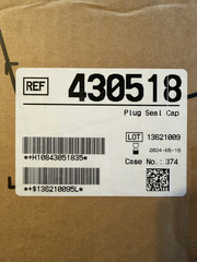 CORNING 1L Easy Grip Polystyrene Storage Bottles 45 mm Caps 430518 (24/Case)