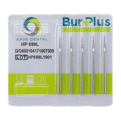 WAVE Dental Carbide Straight HP Burs Oral Surgery Round Tapered Fissure Crosscut