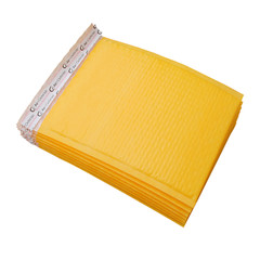 AirnDefense 500 #0 6.5X10″ Yellow Poly Bubble Mailers Shipping Padded Envelope