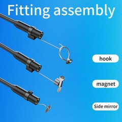 Direct Plug To iPhone iOS Borescope Endoscope Snake Inspection Camera Waterproof