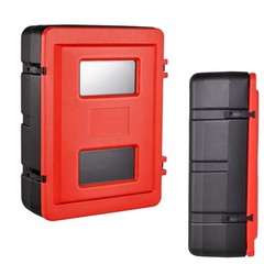 20lb RED FIRE EXTINGUISHER CABINET INDOOR/OUTDOOR “FREE SHIPPING” NEW