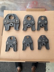 Set of 5 RIGDIG Standard ProPress JAWS 1/2” 3/4” 1” 1-1/4” 2″