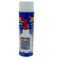 2P-10 SoloKit – Instant Adhesive & Activator Set Professional Woodworking Glu…