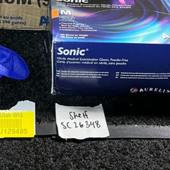 (QTY 600) Aurelia Sonic Nitrile Exam Glove 93777 Medium