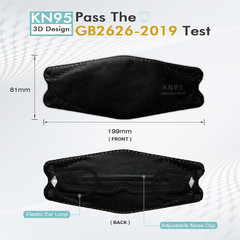 KN95 Face Masks,50 Pack Breathable Cup Dust Disposable Masks for Adult,Teenager