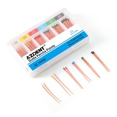 Dental Endo Gutta Percha Points/Root Canal Absorbent Paper Point + Scale Taper