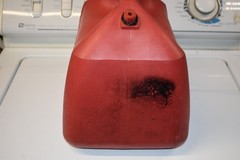 Vintage Pre Ban Rubbermaid Gott 2.5 Gallon Vented SpoutGas Fuel Can 1226 USA