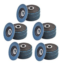 50 Pack 40 Grit 4-1/2″ X 7/8″ T29 Premium Zirconia Flap Disc Sanding Grinding