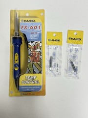 Hakko FX-601 Temp. Control Soldering Iron Ideal For Stained Glass **EXTRA TIPS