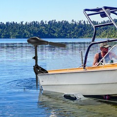 12V Thrust Electric Trolling Motor Outboard Motor Fishing Boat Engine 40/58LBS