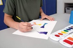 UCreate Watercolor Paper, White, Package, 140 lb., 9″ x 12″, 50 Sheets