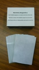 500 3.5 x 5 inch Flexible Magnets Self Adhesive Marietta Magnetics
