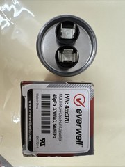 EverWell MOTOR RUN CAPACITOR P/N 45 X 370 | MFD 370 VAC 50/60HZ | NEW!