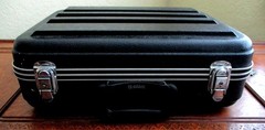 Platt 1416 Black Heavy-duty Case / Luggage with Foam Insert and Key