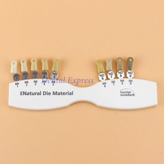 Ivoclar Vivadent Dental Shade Guide A-D 20 IPS or Natural Die ND1-9 Bleach Teeth