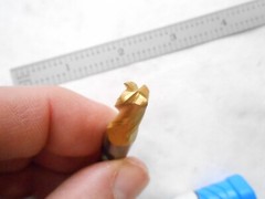 NEW DURA-MILL USA .3135″ DIA X 1/2″ LOC X 2″ L X .060″ CR 4FL CC CARBIDE ENDMILL