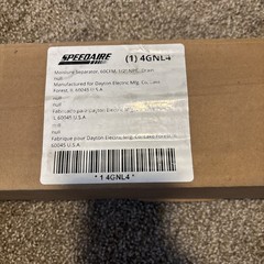 GRAINGER 4GNL4 / 4GNL4 (NEW IN BOX)