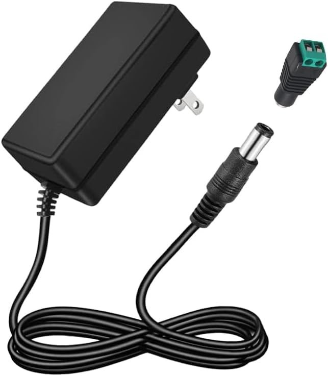 12V 5A Power Supply Adapter 100-240V 50-60Hz AC to DC ﻿ Converter 12 Volt 5 Amp