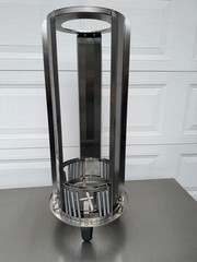 Lakeside Open Frame Drop-in Dish Dispenser Model 4010 9-1/4-10-1/8