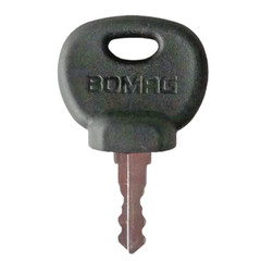 Bomag 05755124 Ignition Key with Logo fits Rollers and Compaction Equipment