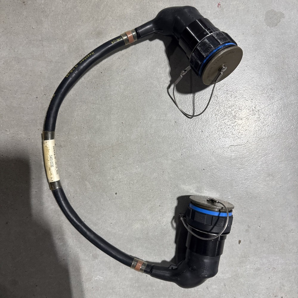 Amphenol MIL-SPEC D38999/26ZJ8AN TV-CTV Tri-Start MIL-DTL-38999 Jumper Cable