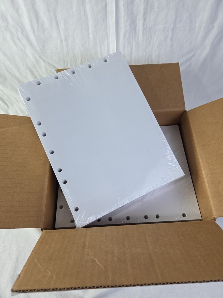 PDC LABEL LASER W/HLS PORTRAIT – 2.5″x1″ WHITE – 30 per sheet – 1,000 sheets