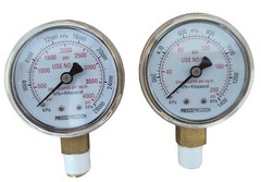 2″ Gas Regulator Gauge Set 200 & 4000 PSI 1/4″ NPT OXYGEN ARGON NITROGEN HELIUM