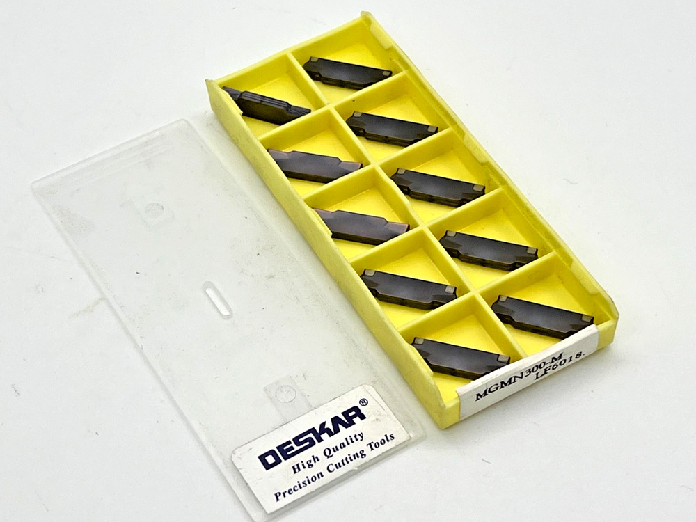 Deskar MGMN300-M LF6018 New Carbide Inserts – Qty. 10