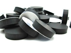 3/4″ Dia x 3/16″ Tall Peel & Stick Silicone Feet for Speakers, Amps & Racks