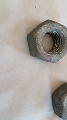 Galvanized nuts 5/8-11 Heavy Hex Box of (50)