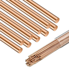 15% Silver Brazing Rods 40pcs BCup-5 Phos Copper HVAC Welding Rod