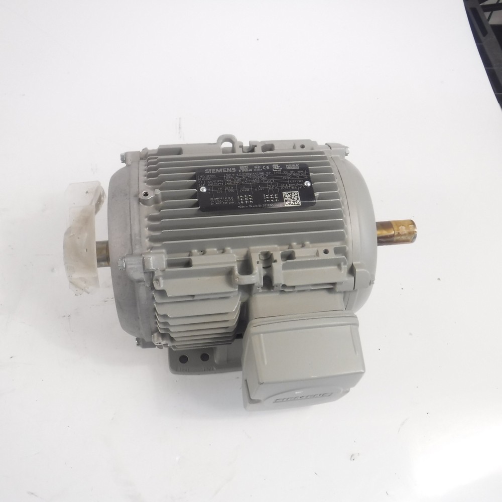 SEE DESC Siemens 1LE21211CB314AA3 Motor 5HP 1755 RPM 230/460V 3Ph 13/6.5a