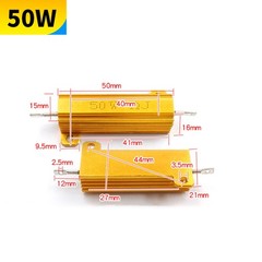 RX24 50W Resistor Metal Wirewound Range – Golden Load Aluminium 0.1 – 15K Ohms