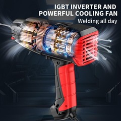 Saker Portable Electric Welding Machine,110V Portable Welder Handheld with IG