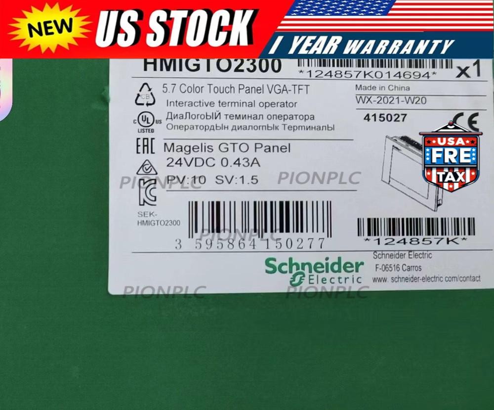 1PC New Schneider HMIGTO2300 Touch Screen Fast Shipping