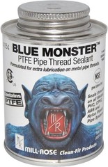 Industrial Blue Monster PTFE Liquid Sealant, 8 Fl. Oz – Water-Repellent Formula