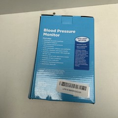 Amazon Basic Care Blood Pressure Monitor, Wide Range Arm Cuff, Intelligent Infla
