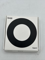 Loop Quiet 2 Noise Reduction Earplugs 14/21 Black New Open Box