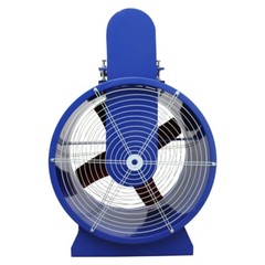 220V Axial Flow Fan 24in Spray Booth Paint Fumes Blower 1450rpm 1500W