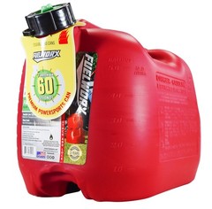 Fuelworx Stackable Easy Pour 5 Gal Vented Fuel Can Made in USA CARB Compliant